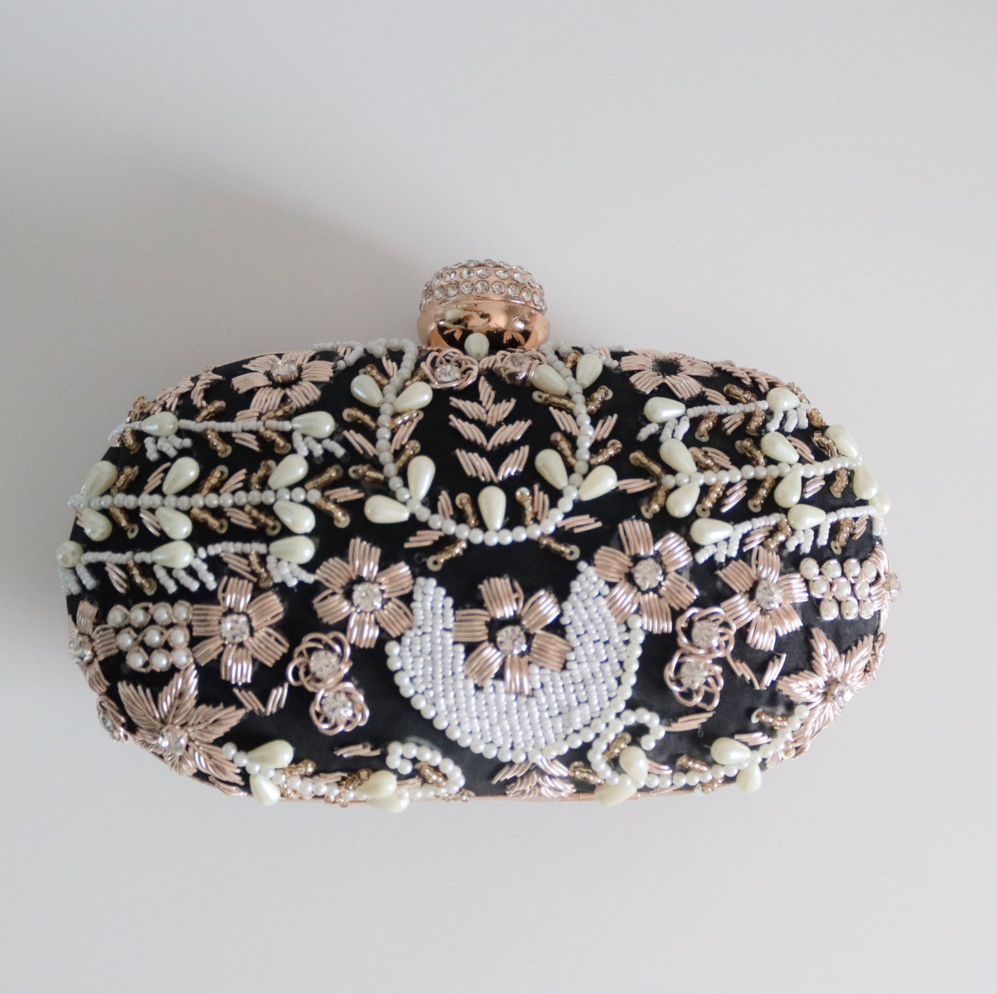Rameesha Embellished Clutch Bag ~ defective