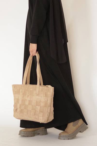 Black Knit Abaya