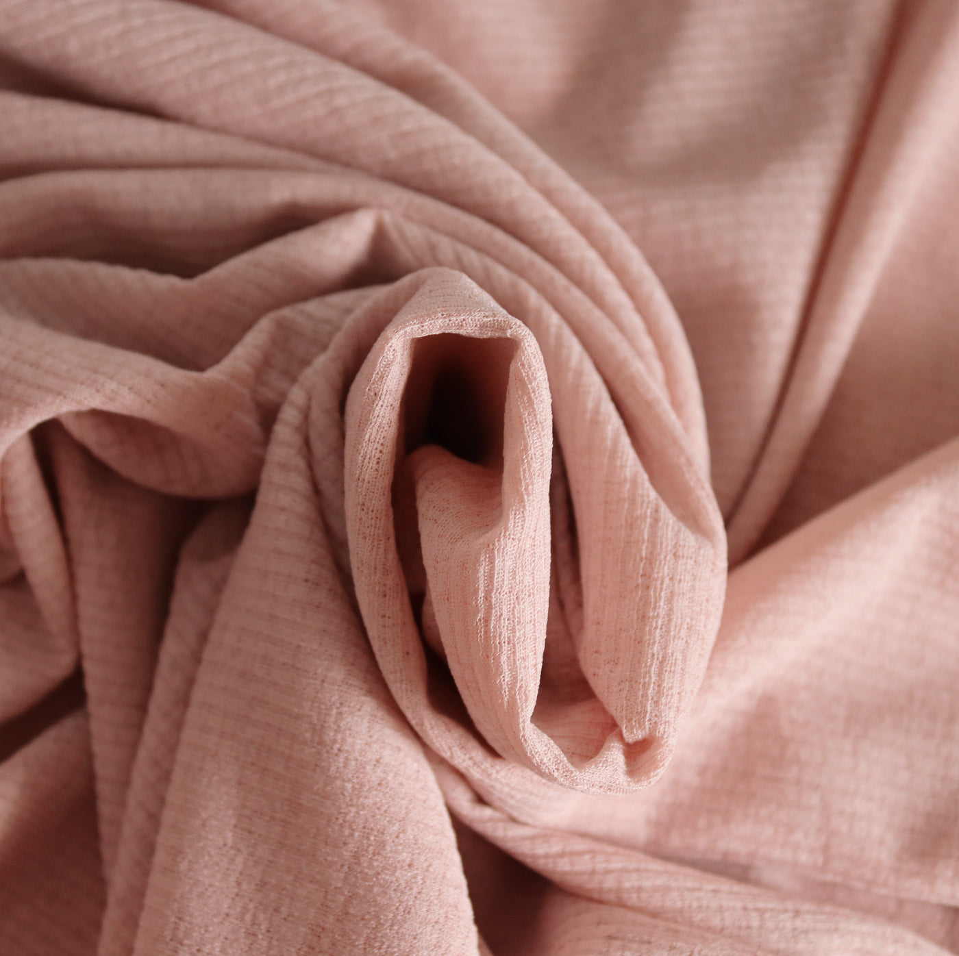 Ribbed Jersey Hijab | Rosey Pink