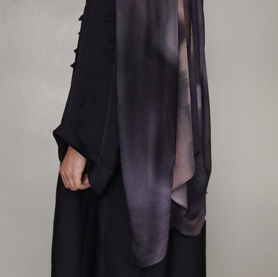 Printed Modal Hijab | Dusky Violet