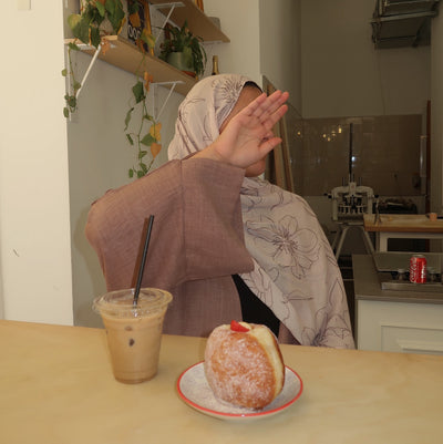 Printed Modal Hijab | Sketched Floral