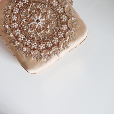 Khawlah Embellished Clutch Bag