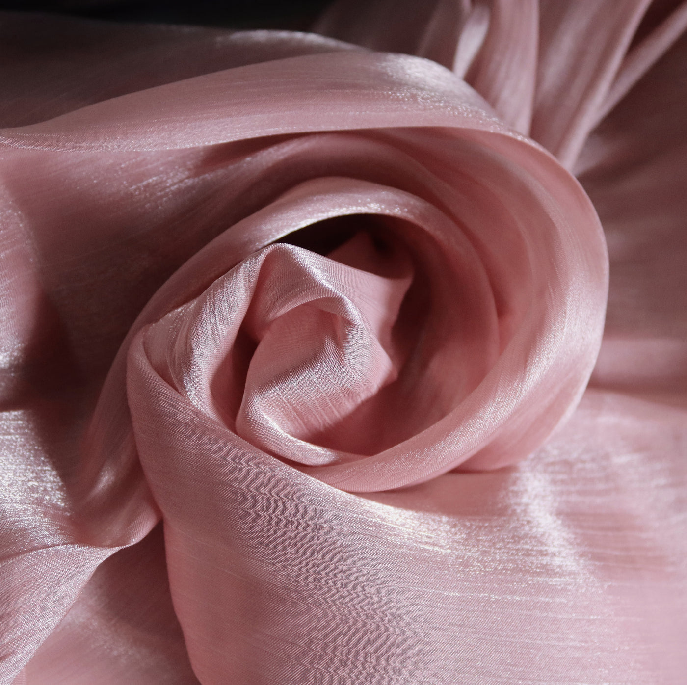 Textured Satin Hijab / Strawberry Pink