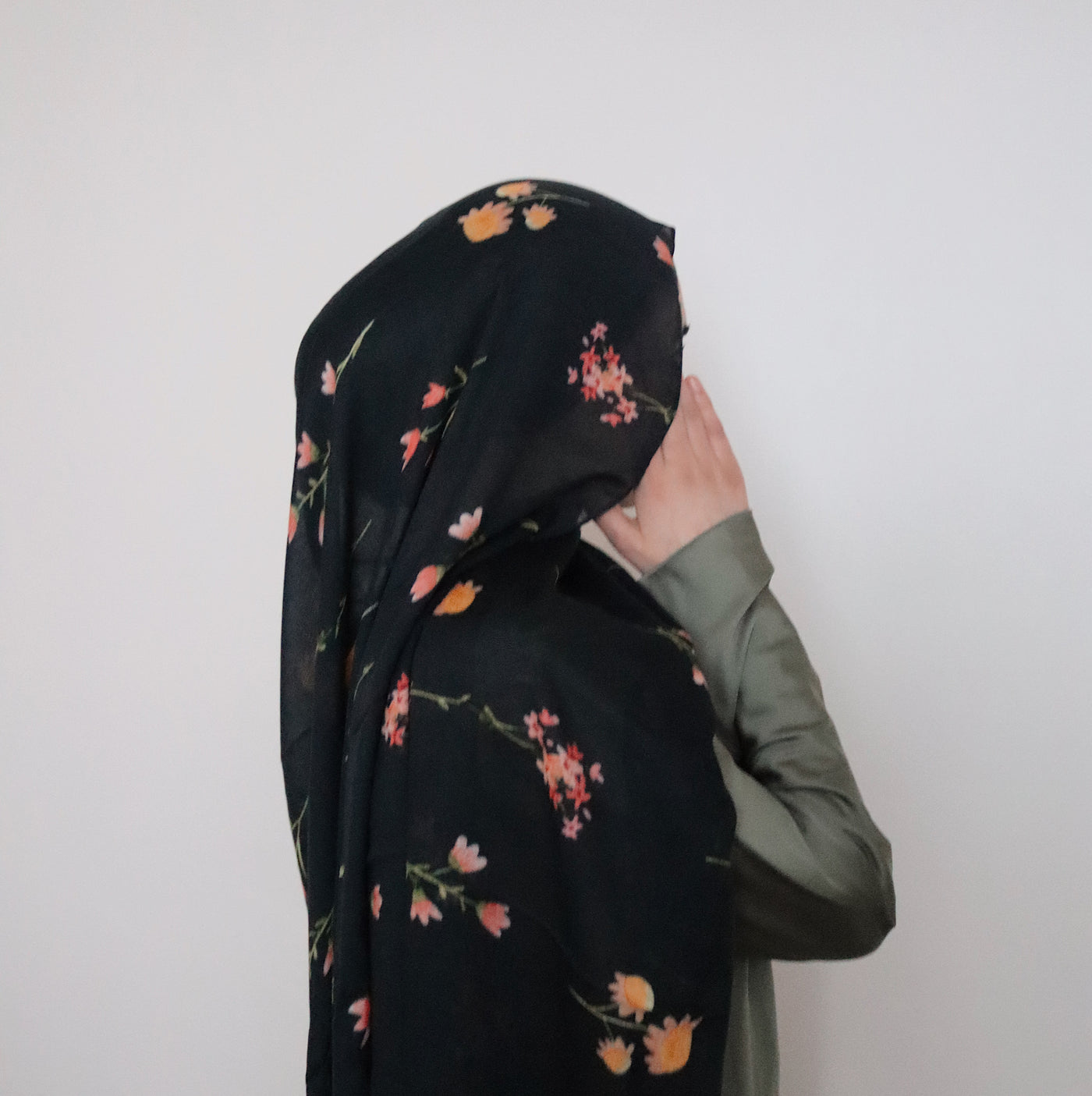 Printed Modal Hijab | Spring Meadow