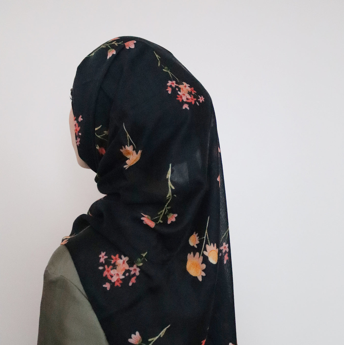 Printed Modal Hijab | Spring Meadow