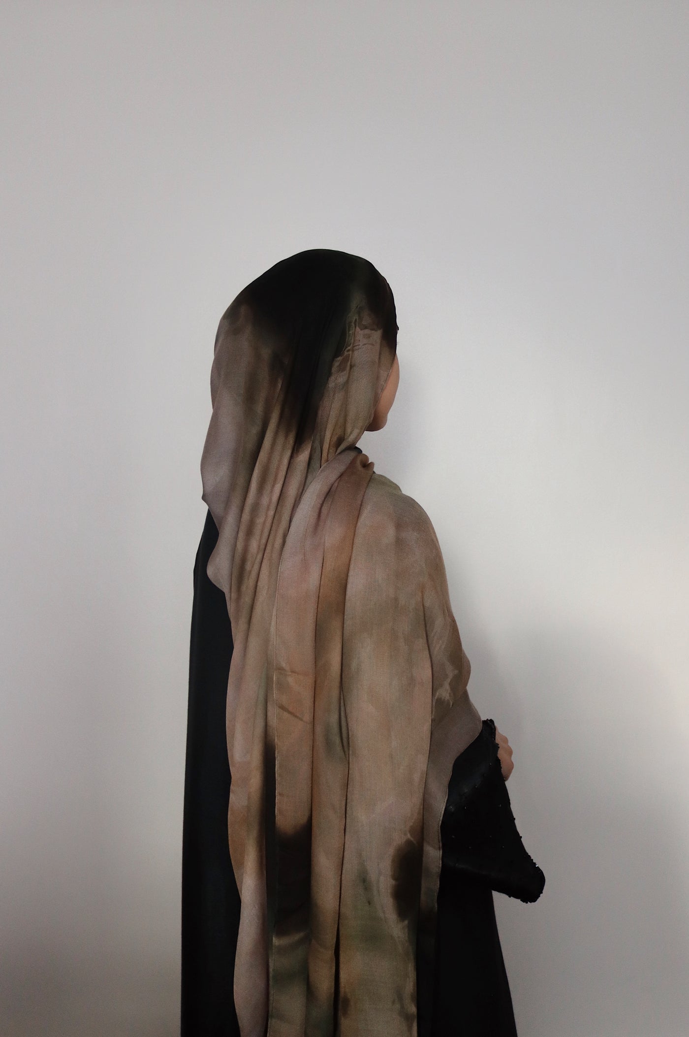 Printed Modal Hijab | Rainforest Brown