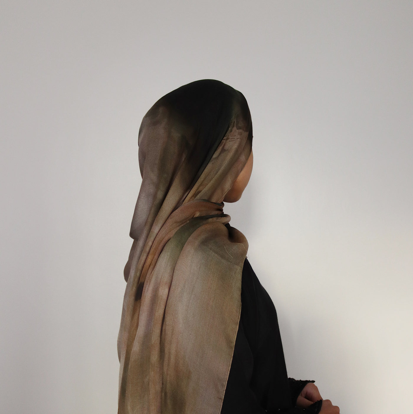 Printed Modal Hijab | Rainforest Brown
