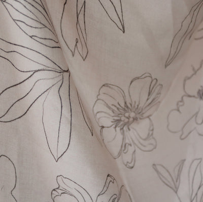 Printed Modal Hijab | Sketched Floral