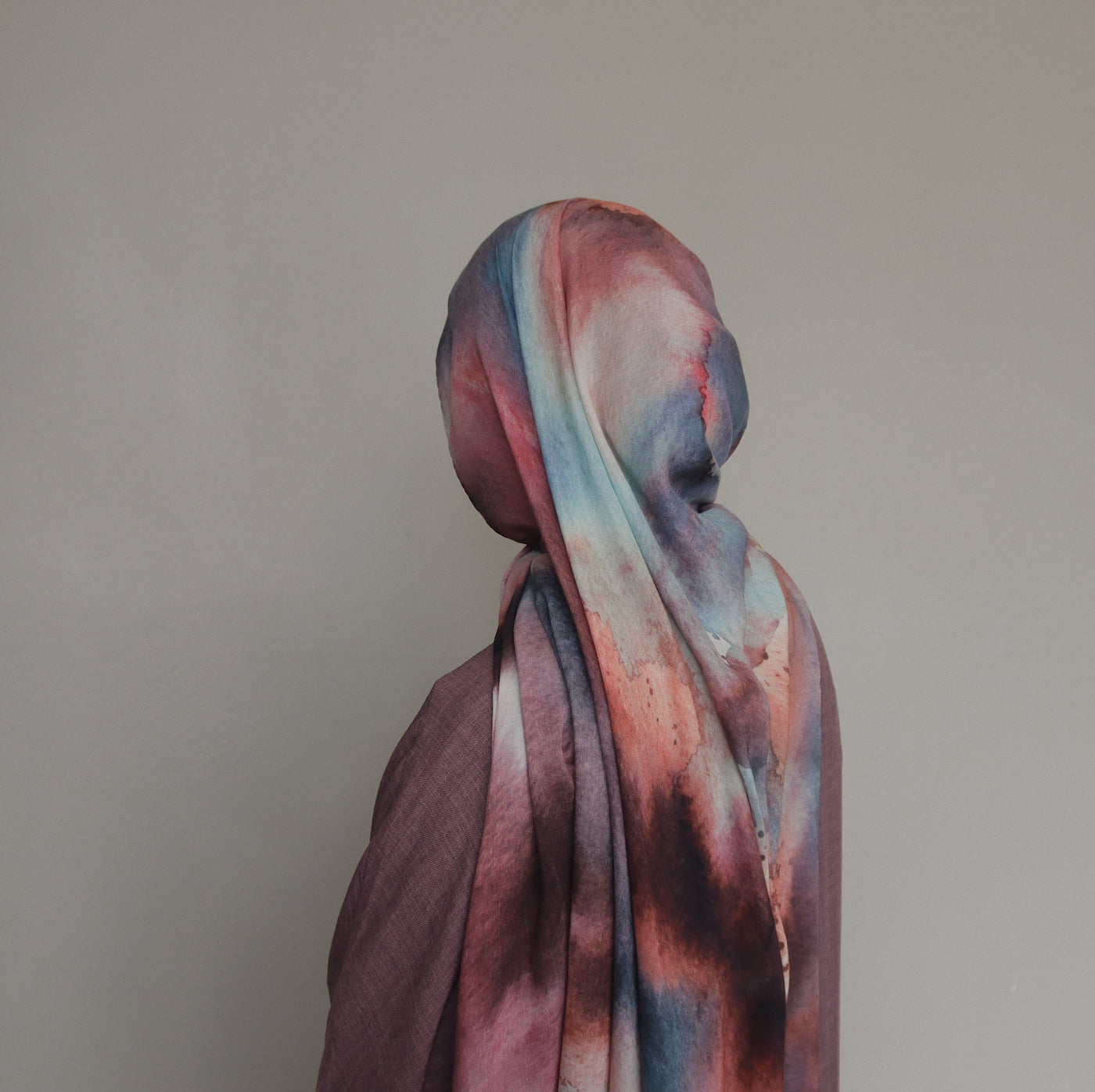 Printed Modal Hijab | Rosewater Dreams