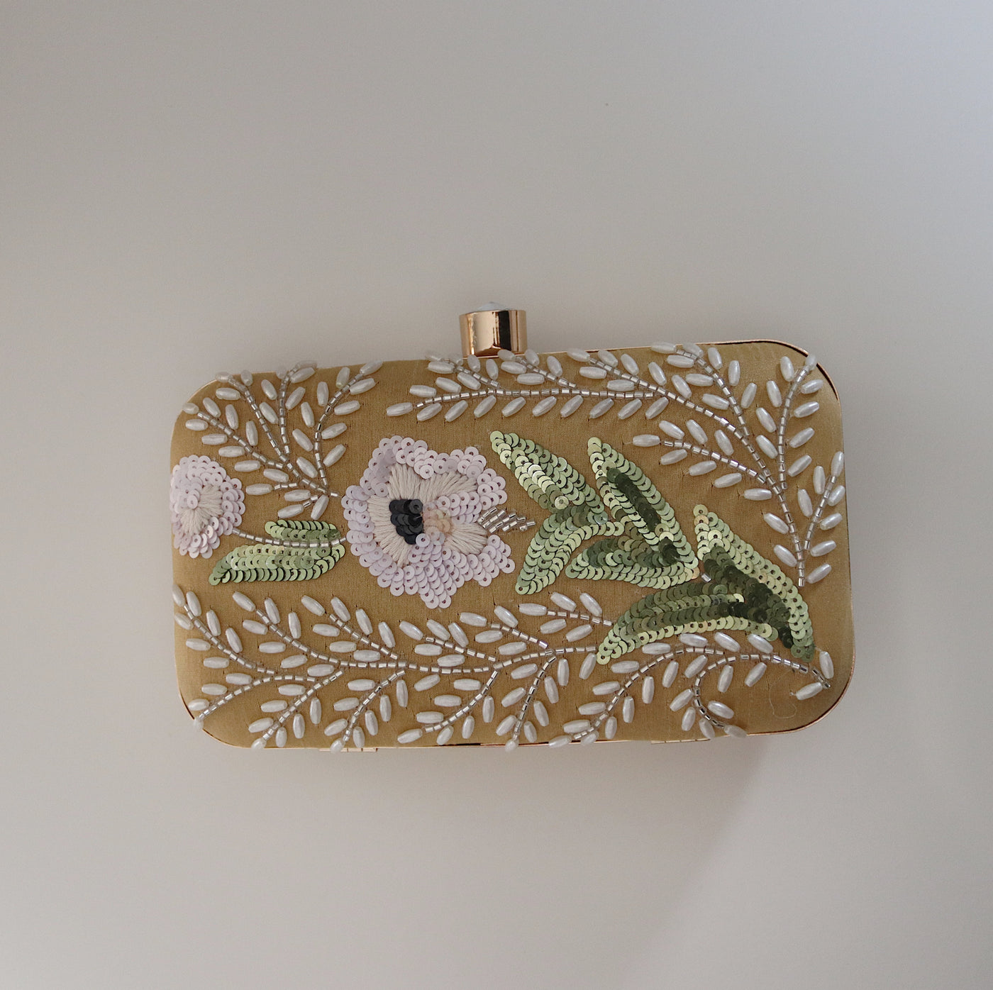 Fareeha Hand Embellished Clutch Bag