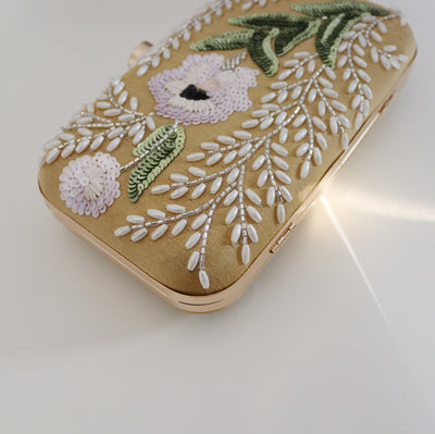 Fareeha Hand Embellished Clutch Bag