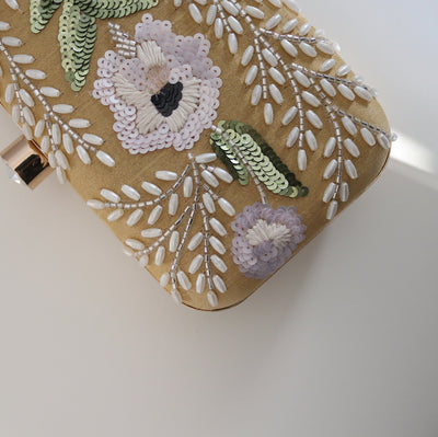 Fareeha Hand Embellished Clutch Bag