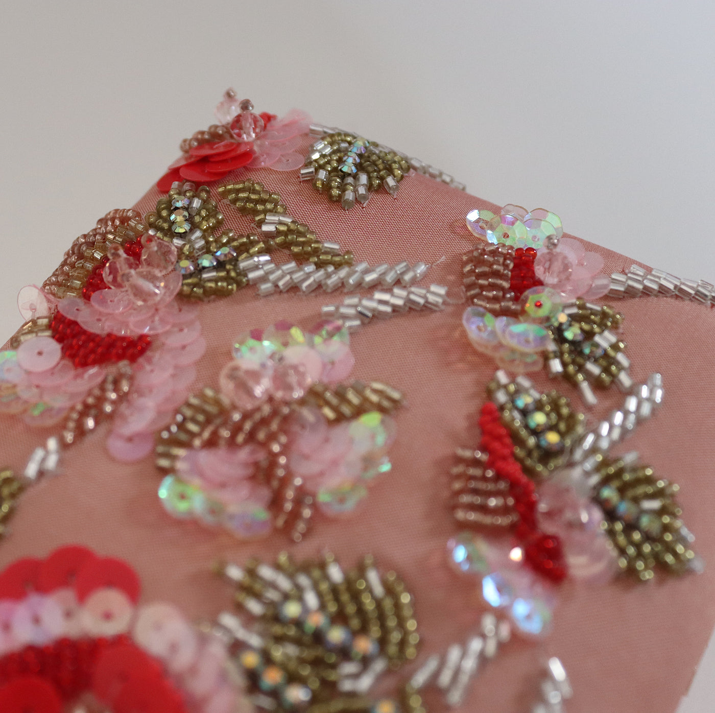Basma Hand Embellished Clutch Bag