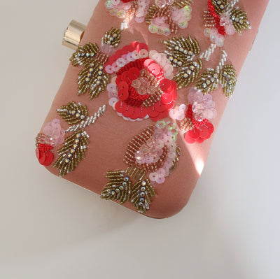 Basma Hand Embellished Clutch Bag