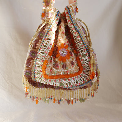 Balqis Hand Embellished Potli Bag