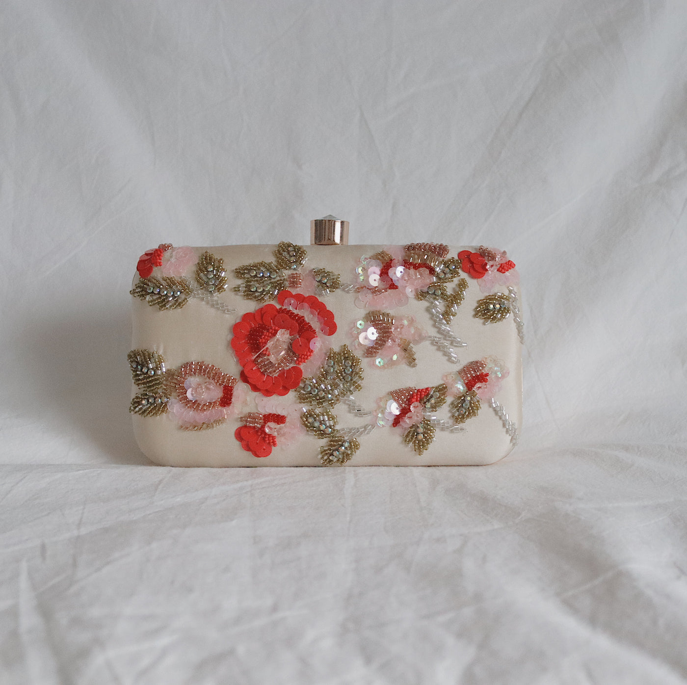 Warda Hand Embellished Clutch Bag
