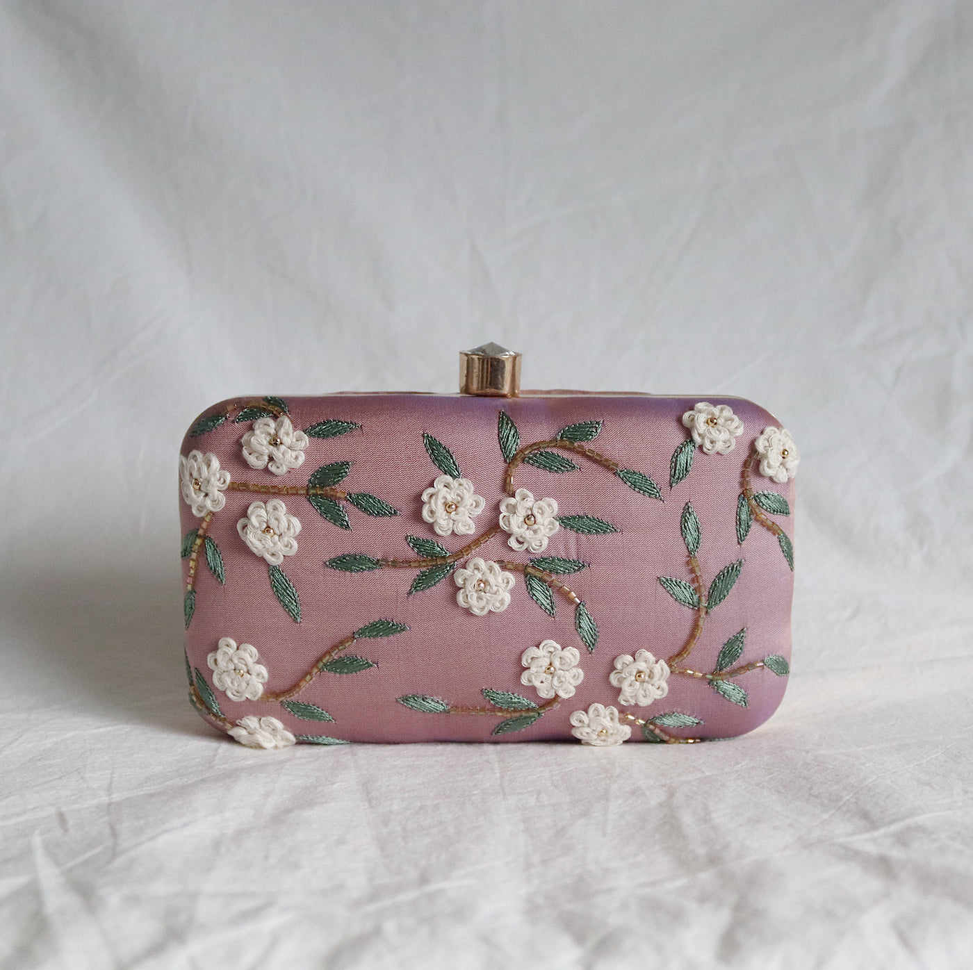 Sahar Hand Embellished Clutch Bag