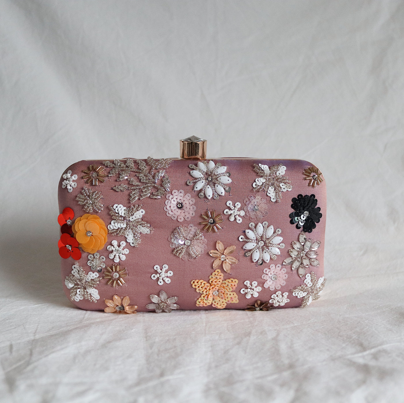 Abeer Hand Embellished Clutch Bag