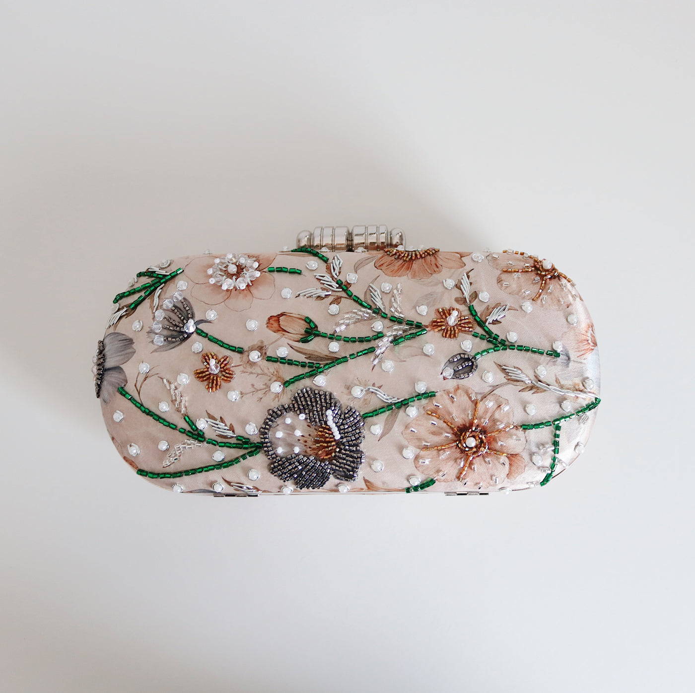 Whispering Garden Embellished Clutch Bag
