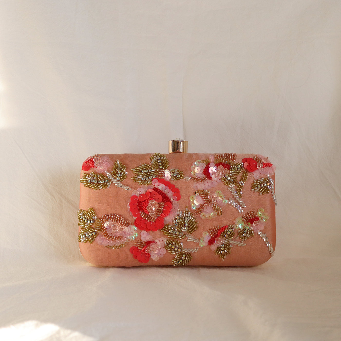 Basma Hand Embellished Clutch Bag