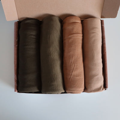 Jersey Hijab Box / Neutral Khakis